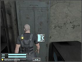 Wyjdź z szafki - NYC - JBA HQ - Part 3 (3) | Misja 8 w Splinter Cell Double Agent - Tom Clancys Splinter Cell: Double Agent - poradnik do gry