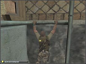 Po chwili nad Tobą pojawi się pojedynczy wartownik (#1) - Kinshasa (2) | Misja 9.1 w Splinter Cell Double Agent - Tom Clancys Splinter Cell: Double Agent - poradnik do gry