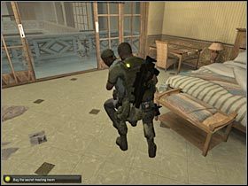 Wyjdź teraz na balkon i obróć się w lewo (#1) - Kinshasa (2) | Misja 9.1 w Splinter Cell Double Agent - Tom Clancys Splinter Cell: Double Agent - poradnik do gry