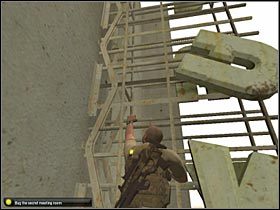 Podskocz do góry, a następnie skieruj się w prawo (#1) - Kinshasa (2) | Misja 9.1 w Splinter Cell Double Agent - Tom Clancys Splinter Cell: Double Agent - poradnik do gry