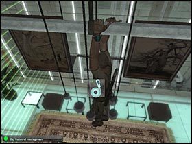 Musisz teraz oczywiście zjechać po linie na dół - Kinshasa (4) | Misja 9.1 w Splinter Cell Double Agent - Tom Clancys Splinter Cell: Double Agent - poradnik do gry