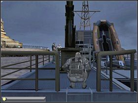 Zaczekaj aż przeciwnicy rozejdą się i ruszaj przed siebie (#1) - Misja 11 - NYC - Coast Guard Boat (BONUS) | Misja 11 - Bonus - Tom Clancys Splinter Cell: Double Agent - poradnik do gry