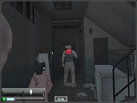 Teraz będziesz musiał wrócić się do pomieszczenia z bombą - NYC - JBA HQ - Part 2 (2) | Misja 6 w Splinter Cell Double Agent - Tom Clancys Splinter Cell: Double Agent - poradnik do gry