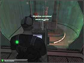 Po chwili załączy się krótki filmik przerywnikowy (#1; #2) - NYC - JBA HQ - Part 4 (2) | Misja 10.2 w Splinter Cell Double Agent - Tom Clancys Splinter Cell: Double Agent - poradnik do gry