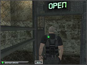 Możesz już skierować się do kolejnego korytarza (#1) - NYC - JBA HQ - Part 1 (2) | Misja 3 w Splinter Cell Double Agent - Tom Clancys Splinter Cell: Double Agent - poradnik do gry