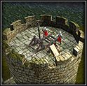 Tower Mounted Mangonel (Katapulta na wieży) - King Arthur | Charakterystyki frakcji w Twierdza Legendy - Twierdza Legendy - poradnik do gry
