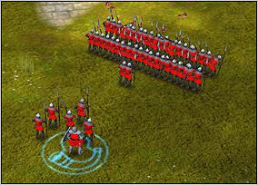 Eskortuj Sir Bedivera w drugim szeregu - Chapter I - The Coming of the Saxons (1) | Kampania King Arthur - Twierdza Legendy - poradnik do gry