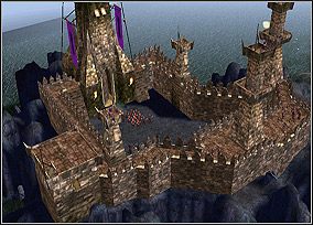 Janibas siedzi na środkowej wieży - Chapter VI - Janibas | Kampania Ice w Twierdza Legendy - Twierdza Legendy - poradnik do gry