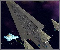Flagowy statek Lorda Vadera, mający ponad 19 - Bohaterowie i jednostki kosmiczne - Imperium - Star Wars: Empire at War - Forces of Corruption - poradnik do gry