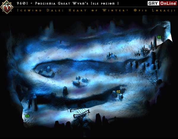 01 - Podziemia Great Wyrms Isle poziom 1 | Icewind Dale Serce Zimy - Icewind Dale: Serce Zimy - poradnik do gry
