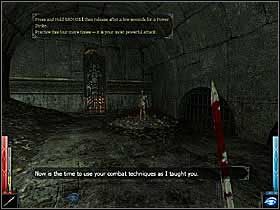 Następny do strzyżenia! Wszystko powodu niesprzątanych odpadów organicznych. - Prolog cz.3 | Prolog | Dark Messiah of Might and Magic - Dark Messiah of Might and Magic - poradnik do gry