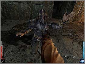 Dobre kopnięcie odrzuca przeciwnika i odbiera mu inicjatywę w ataku! - Prolog cz.3 | Prolog | Dark Messiah of Might and Magic - Dark Messiah of Might and Magic - poradnik do gry