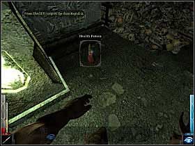 Po rozłupaniu skrzyneczki wchodzimy w posiadanie Heath Potion. - Prolog cz.3 | Prolog | Dark Messiah of Might and Magic - Dark Messiah of Might and Magic - poradnik do gry