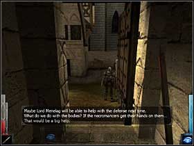 Nareszcie można wyjść z budynku i zaczerpnąć świeżego powietrza. - The Gate of Stonehelm (2) | Rozdział 1 | Dark Messiah of Might and Magic - Dark Messiah of Might and Magic - poradnik do gry