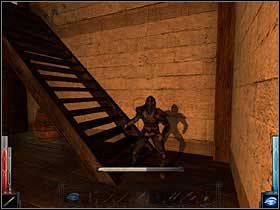 Walka dobudza szybko! Pora pożegnać ostatecznie tego gwardzistę. - The Gleam of a Cold Knife (1) | Rozdział 2 | Dark Messiah of Might and Magic - Dark Messiah of Might and Magic - poradnik do gry