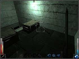 Schodami wychodzę do samej góry. Na podeście znajduję kołczan ze strzałami i Old Key. - The Gleam of a Cold Knife (7) | Rozdział 2 | Dark Messiah of Might and Magic - Dark Messiah of Might and Magic - poradnik do gry