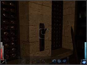 Koleina dźwignia, którą pociągamy w dół i otwiera się zapadnia z opuszczoną liną - The Gleam of a Cold Knife (7) | Rozdział 2 | Dark Messiah of Might and Magic - Dark Messiah of Might and Magic - poradnik do gry