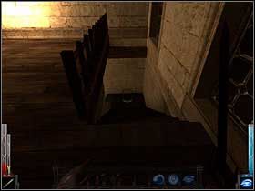 Schodami w dół. Nareszcie stabilne podłoże. - The Gleam of a Cold Knife (9) | Rozdział 2 | Dark Messiah of Might and Magic - Dark Messiah of Might and Magic - poradnik do gry