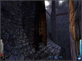 W prawo skos po dachu do strzelistego okienka. - Dead Mans Trail (1) | Rozdział 3 | Dark Messiah of Might and Magic - Dark Messiah of Might and Magic - poradnik do gry