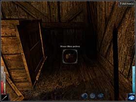 Zawartość skrzyneczki godna! Mikstura Kamiennej Skóry! Spoko towarek! - Dead Mans Trail (4) | Rozdział 3 | Dark Messiah of Might and Magic - Dark Messiah of Might and Magic - poradnik do gry