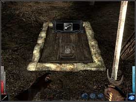 Miałem nosa! Drzwi, a właściwie właz do posiadanego przeze mnie Trap Door Key! Co dalej? - Dead Mans Trail (4) | Rozdział 3 | Dark Messiah of Might and Magic - Dark Messiah of Might and Magic - poradnik do gry