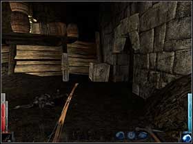 Smocza skrzynia. Mikstury leczące byłyby na czasie. Ich nigdy za wiele. - Dead Mans Trail (7) | Rozdział 3 | Dark Messiah of Might and Magic - Dark Messiah of Might and Magic - poradnik do gry