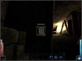 Czytanie po ciemku niszczy tylko wzrok, ale może to jakieś pilne ogłoszenie? - Dead Mans Trail (7) | Rozdział 3 | Dark Messiah of Might and Magic - Dark Messiah of Might and Magic - poradnik do gry