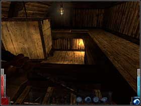 Skok na niższy poziom ładowni powinien nieco rozjaśnić sytuację! - Across the Sea of Blood (2) | Rozdział 4 | Dark Messiah of Might and Magic - Dark Messiah of Might and Magic - poradnik do gry