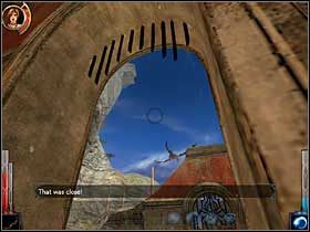 Pao Kai nie znalazł nic świeżego do jedzenia i odleciał na dalsze poszukiwania. - The Temple of the Spider (3) | Rozdział 5 | Dark Messiah of Might and Magic - Dark Messiah of Might and Magic - poradnik do gry