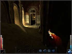 Teraz na dół, Leanna szybko biega, a mnie łapie zadyszka - braki kondycyjne. - The Temple of the Spider (4) | Rozdział 5 | Dark Messiah of Might and Magic - Dark Messiah of Might and Magic - poradnik do gry