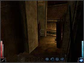 Wracam do rozwidlenia i kolej na lewą część korytarza. Schodzimy w dół, w lewo i znowu w dół - na niższy poziom. - The Temple of the Spider (5) | Rozdział 5 | Dark Messiah of Might and Magic - Dark Messiah of Might and Magic - poradnik do gry