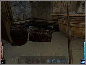 Jest skrzyneczka i jest to zdecydowanie bardzo dobra nowina. - The Temple of the Spider (6) | Rozdział 5 | Dark Messiah of Might and Magic - Dark Messiah of Might and Magic - poradnik do gry