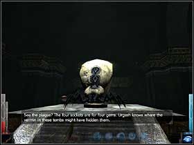 Oglądam dokładnie kamiennego pająka. - The Altar of the Skull (2) | Rozdział 6 | Dark Messiah of Might and Magic - Dark Messiah of Might and Magic - poradnik do gry