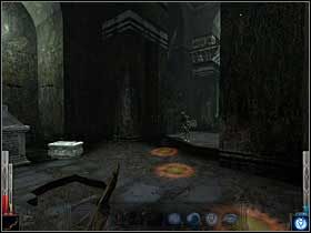 Z komnaty obok także wychodzą kolejni chętni do ochotniczych testów Fire Trap. - The Altar of the Skull (2) | Rozdział 6 | Dark Messiah of Might and Magic - Dark Messiah of Might and Magic - poradnik do gry