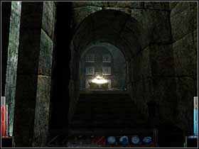 Z liny widok jest imponujący - sarkofag z cennym zapewne przedmiotem. - The Altar of the Skull (4) | Rozdział 6 | Dark Messiah of Might and Magic - Dark Messiah of Might and Magic - poradnik do gry