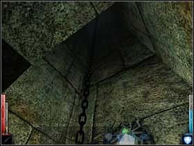 Znowu spacerek szybem, po łańcuszku! Schody, normalne schody w tej okolicy są rzadkością! - The Altar of the Skull (6) | Rozdział 6 | Dark Messiah of Might and Magic - Dark Messiah of Might and Magic - poradnik do gry