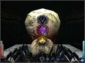 Ostatnie wolne miejsce czeka na brakujący element. Pora go tam osadzić! - The Altar of the Skull (7) | Rozdział 6 | Dark Messiah of Might and Magic - Dark Messiah of Might and Magic - poradnik do gry