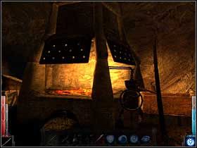 Orkowa Kuźnia! Tu wykuję sobie miecz ze znalezionego materiału o trochę dziwnej nazwie Flamegold. - Fire in the Blood (1) | Rozdział 7 | Dark Messiah of Might and Magic - Dark Messiah of Might and Magic - poradnik do gry