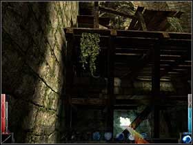 Niemal cały szyb został zalany, a ja mam przed sobą drewnianą konstrukcję, do której musze się dostać! - Fire in the Blood (5) | Rozdział 7 | Dark Messiah of Might and Magic - Dark Messiah of Might and Magic - poradnik do gry