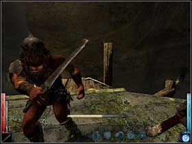 Bardzo niski poziom tolerancji rasowej prezentuje ten przeciwnik - smutne to stwierdzenie. - Fire in the Blood (7) | Rozdział 7 | Dark Messiah of Might and Magic - Dark Messiah of Might and Magic - poradnik do gry