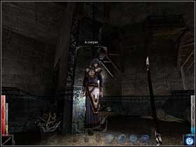 Zamiast manekina powiesili prawdziwe ciało, być może nieszczęśnik jeszcze żył, gdy go oprawiali! Zapłacicie za to, obiecuję! - In the House of Ashes (3) | Rozdział 8 | Dark Messiah of Might and Magic - Dark Messiah of Might and Magic - poradnik do gry