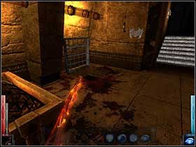 Gospodarze tego miejsca zadbali o funkcjonalność. Tymi schodami ponownie ruszę na spotkanie Nieznanego. - In the House of Ashes (4) | Rozdział 8 | Dark Messiah of Might and Magic - Dark Messiah of Might and Magic - poradnik do gry