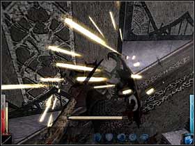 Black Guard. Ten niewątpliwie należy do elity, co widać po wyposażeniu i umiejętnościach. - In the House of Ashes (5) | Rozdział 8 | Dark Messiah of Might and Magic - Dark Messiah of Might and Magic - poradnik do gry