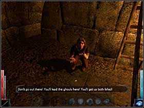 Kmieć jest w głębokim stresie i z trudem udaje mi się zrozumieć, o czym mówi. Stonehelm płonie! - City of Flame (1) | Rozdział 9 | Dark Messiah of Might and Magic - Dark Messiah of Might and Magic - poradnik do gry