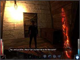 Percy. Człowiek, który chce mi pomóc, nawet za cenę własnego życia. - City of Flame (2) | Rozdział 9 | Dark Messiah of Might and Magic - Dark Messiah of Might and Magic - poradnik do gry