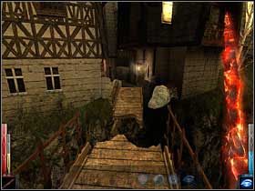 Urwany most. Mogłem czegoś oczekiwać innego? Tak! Mostu w całości! - City of Flame (2) | Rozdział 9 | Dark Messiah of Might and Magic - Dark Messiah of Might and Magic - poradnik do gry