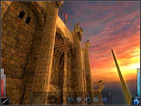 Twierdza jest potężna, ale i tak nie oparła się Arantirowi i jego siłom. - City of Flame (4) | Rozdział 9 | Dark Messiah of Might and Magic - Dark Messiah of Might and Magic - poradnik do gry