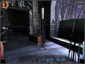 Osobista skrzynia drewniana tego szwarccharakteru. Zabieram wszystko nie tylko z własnej potrzeby, ale i po to, aby nie miał się, czym posiłkować! - In the House of Ashes (6) | Rozdział 8 | Dark Messiah of Might and Magic - Dark Messiah of Might and Magic - poradnik do gry