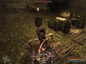 Cyrus to jeden z najemników pracujących dla Orków z Cape Dun - Cape Dun (1) | Questy | Solucja Gothic 3 - Gothic 3 - poradnik do gry