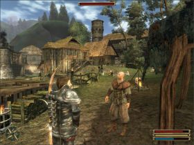 To jeden z niewolników, kręcący się przy kopalni w Geldern - Geldern (1) | Questy | Solucja Gothic 3 - Gothic 3 - poradnik do gry